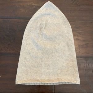 Helping Hand Handlooms Handmade 100% Cashmere Tan beanie